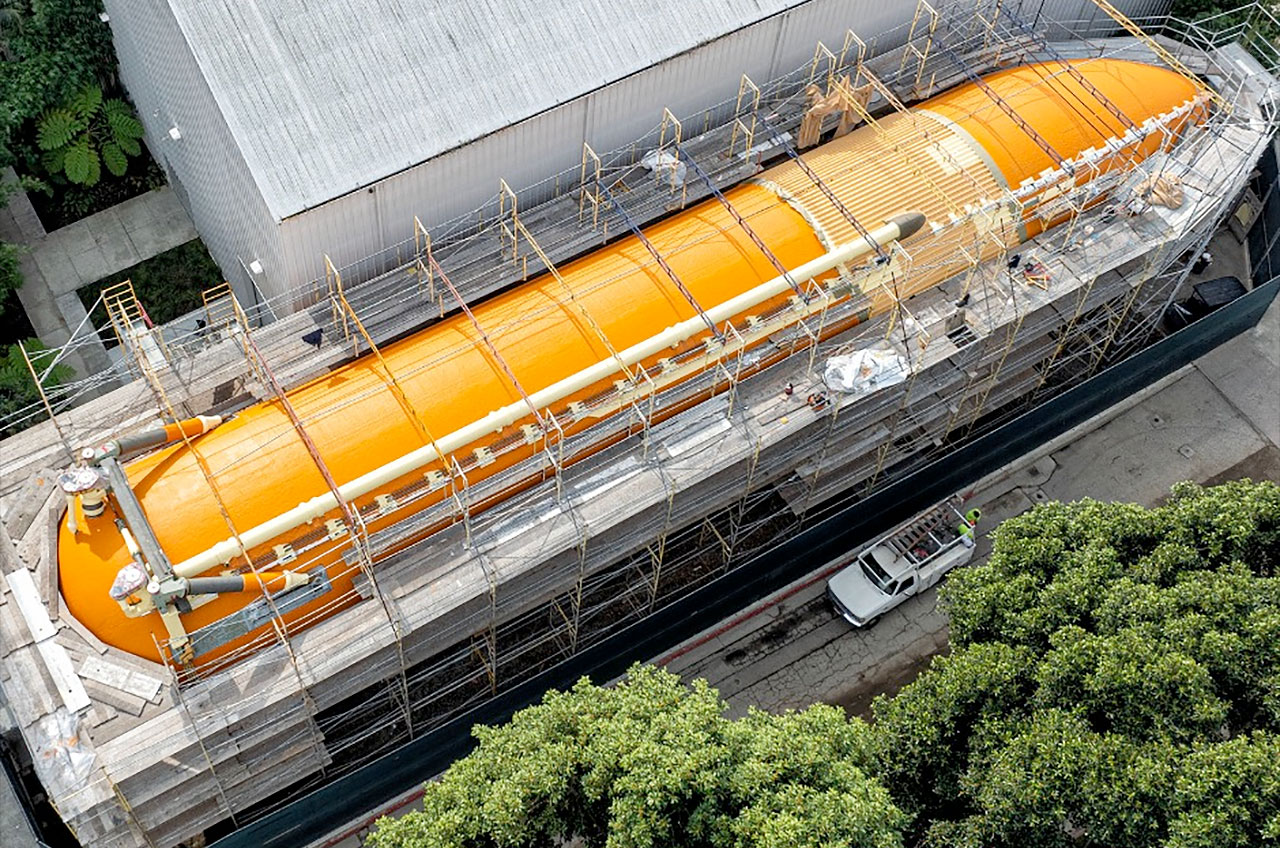 Up next for Endeavour L.A. exhibit: Tank lift and shuttle shrink wrap