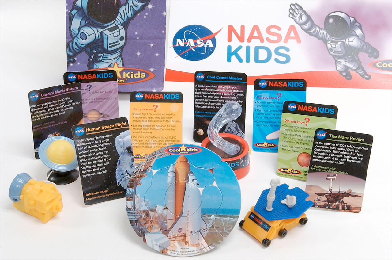 Carl s Jr Hardee s Offers NASA Toys CollectSPACE