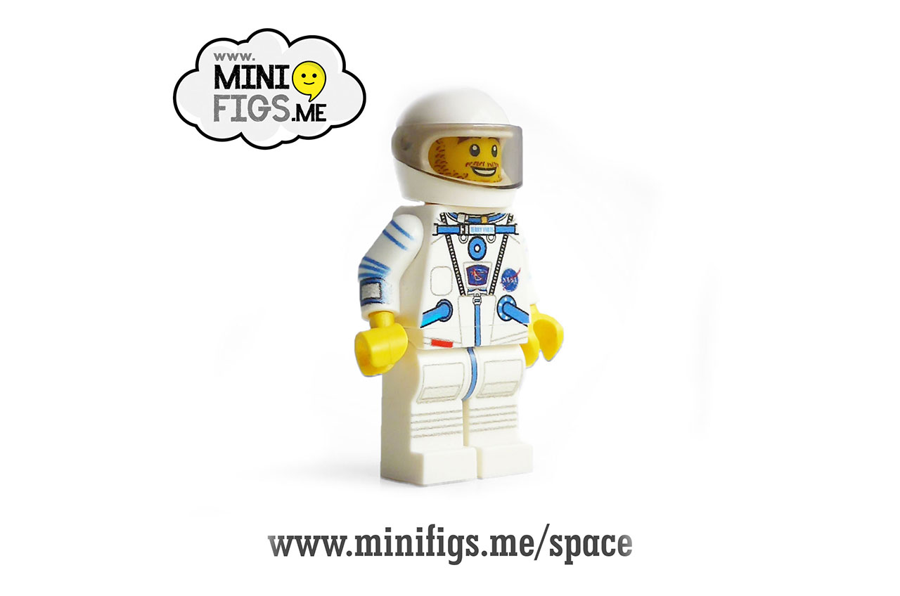 Lego Minifigure Launch Command Astronaut With Jet Pack 180 