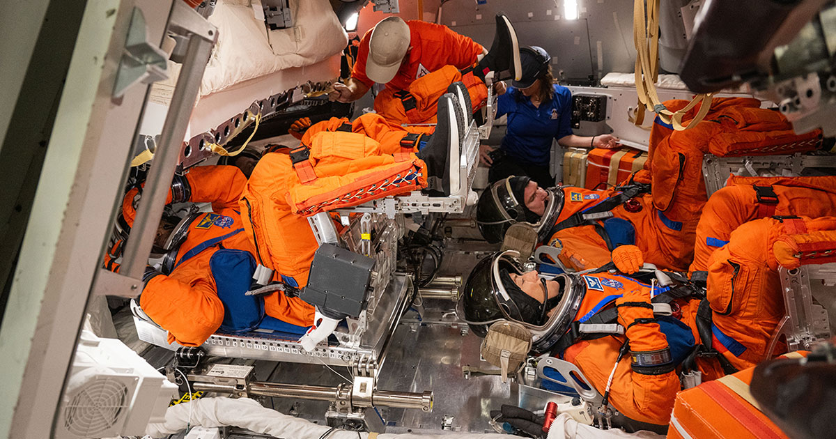 Artemis rocket components and assembly