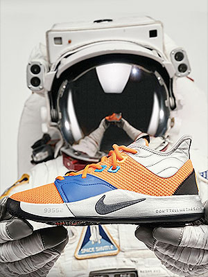 caridad Partina City Viajero NASA research center inspires basketball player's new Nike sneakers |  collectSPACE