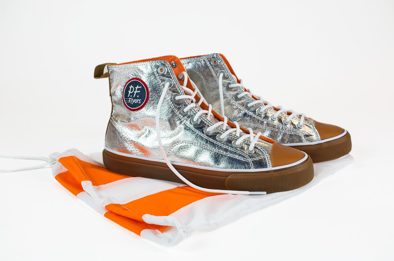 Shiny space shoes: 'Mercury All American' sneakers styled after astronaut  footwear | collectSPACE