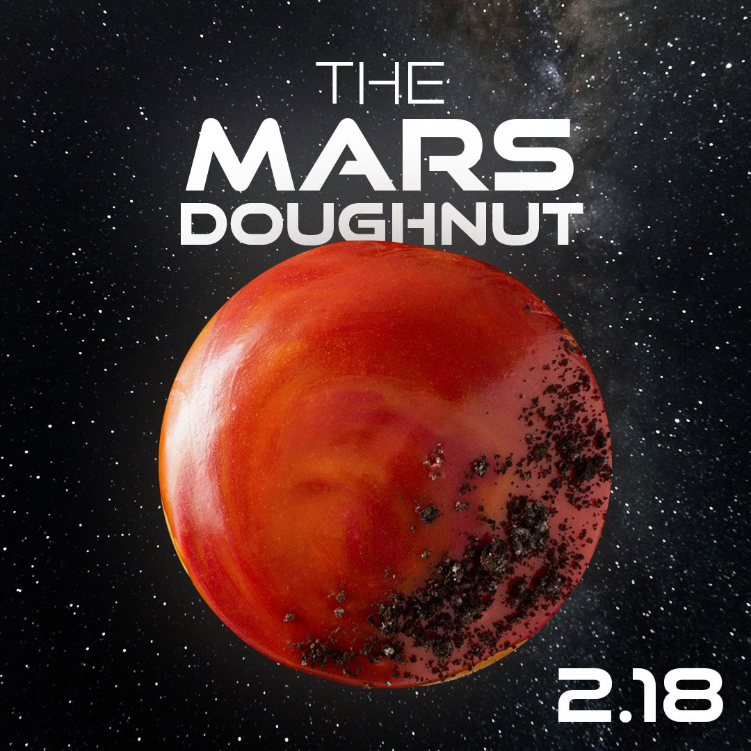 Krispy Kreme to offer \'Mars Doughnut\' for Perseverance rover landing |  collectSPACE