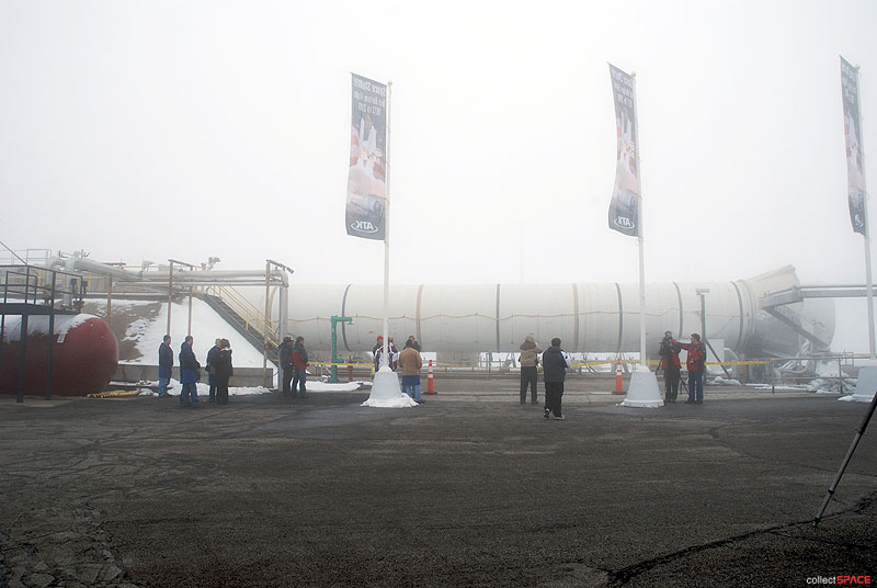 One last blast: Final firing for space shuttle solid rocket ground tests