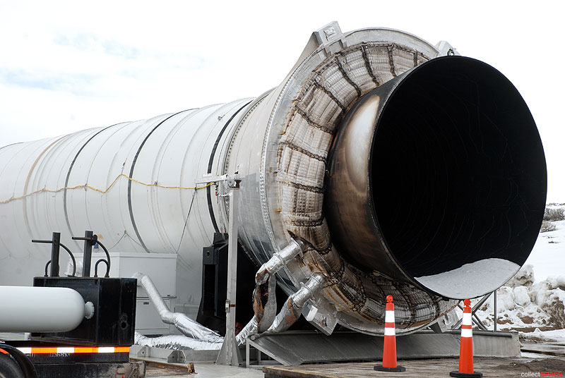 One last blast: Final firing for space shuttle solid rocket ground tests