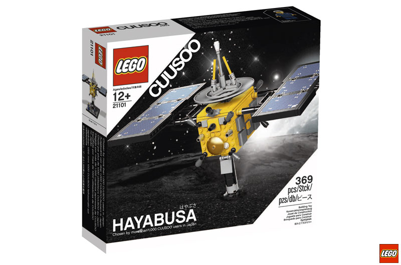 LEGO launches asteroid spacecraft model chosen by fans