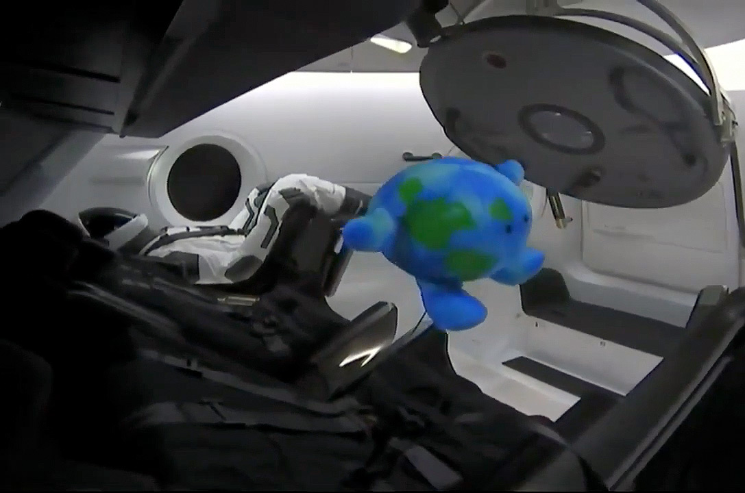 spacex earth plush