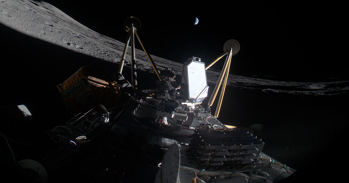 Intuitive Machines' Athena lands on moon, but 'yet again' at