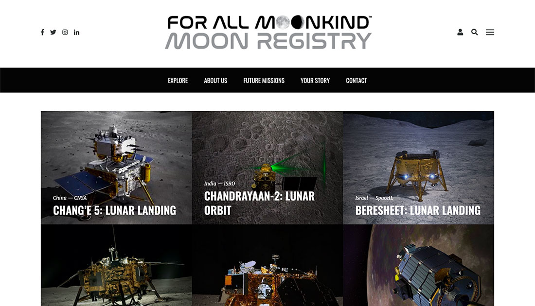 ‘Moon Registry’ catalogs human heritage left behind on the lunar surface