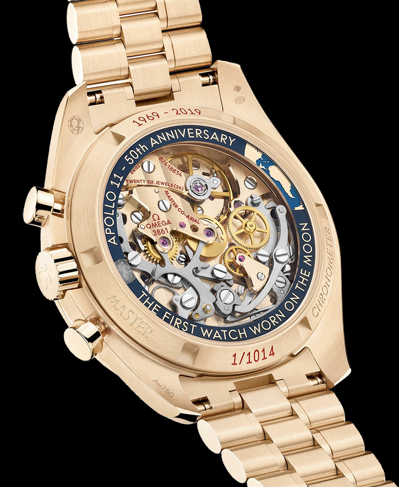 gold speedmaster 50th