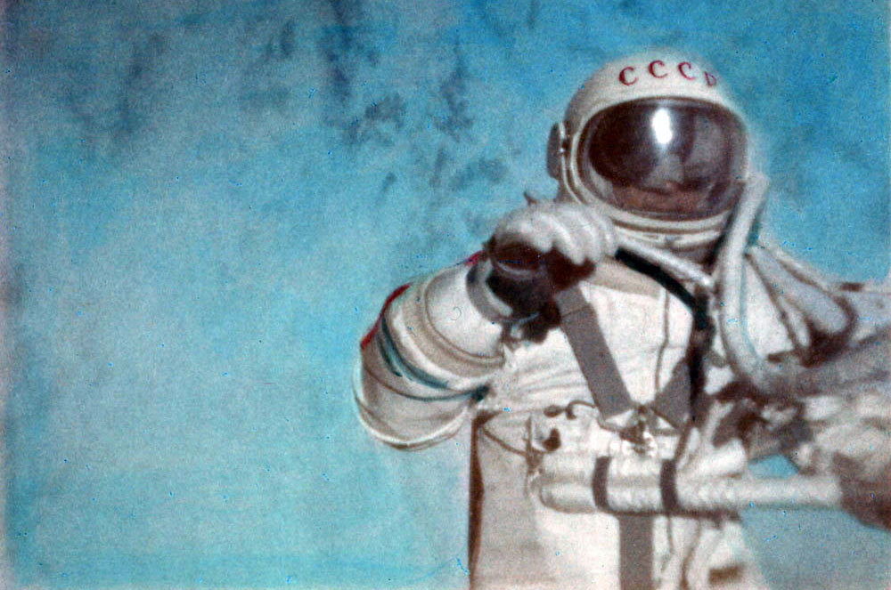 Eva At 50 Cosmonaut Alexei Leonov Took First Spacewalk 50 Years Ago Collectspace