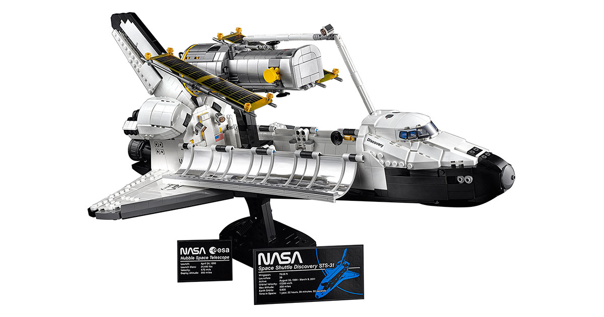 LEGO unveils spacecraft discovery series with Hubble Space Telescope