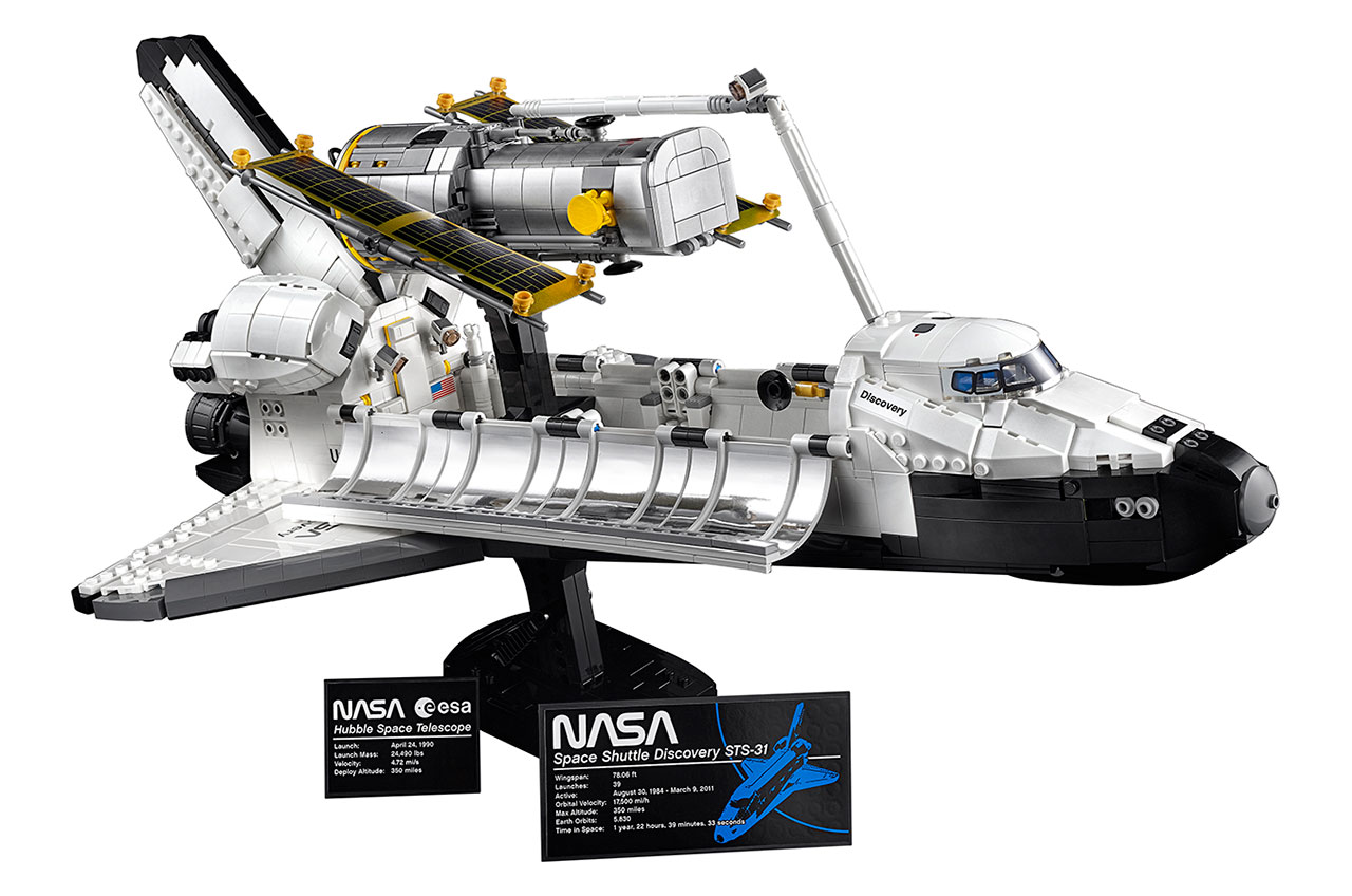 LEGO reveals space shuttle Discovery set featuring Hubble Space Telescope