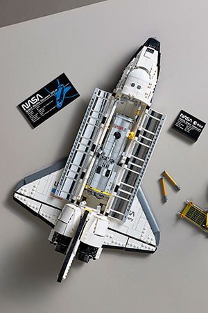 LEGO designer reveals hidden details in new Space Shuttle Discovery set |  collectSPACE