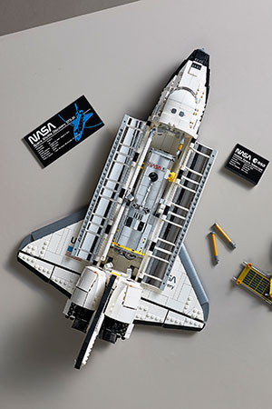 Lego's NASA Space Shuttle Discovery Model Includes Hubble