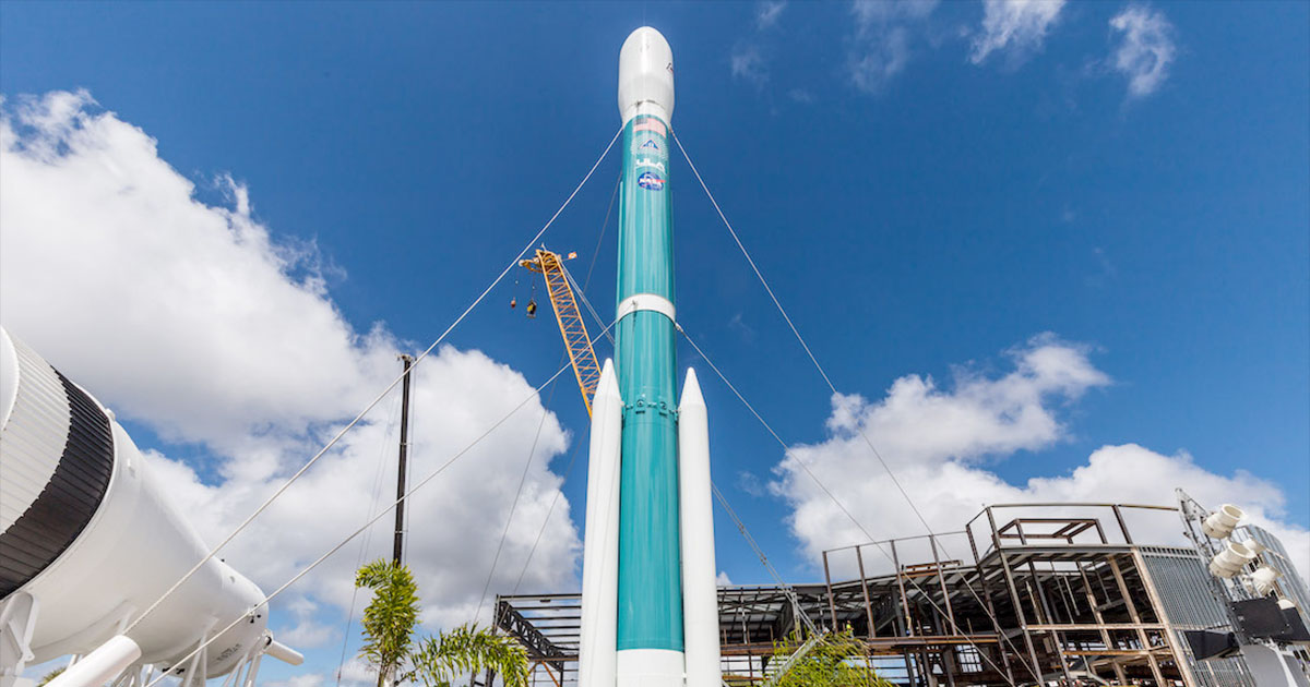 Last Delta II takes root in Kennedy Space Center rocket garden