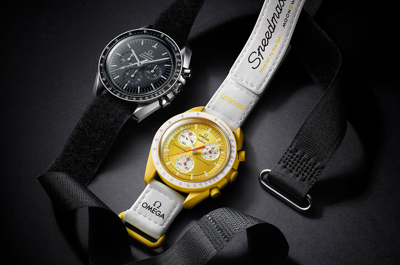 Omega and Swatch introduce affordable, Speedmaster-inspired