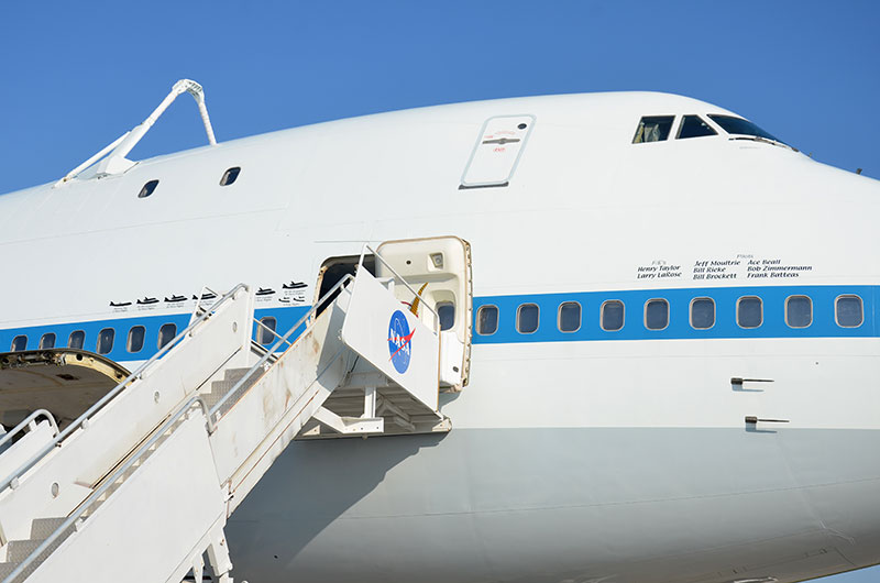 Now boarding: Inside NASA's Boeing 747 Shuttle Carrier Aircraft