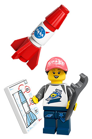 lego rocket minifigure