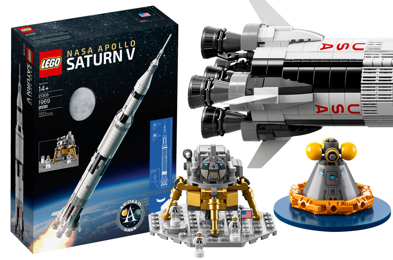 LEGO NASA Apollo Saturn V Set 21309 LEGO Ideas #017 Space Shuttle NEW Sealed