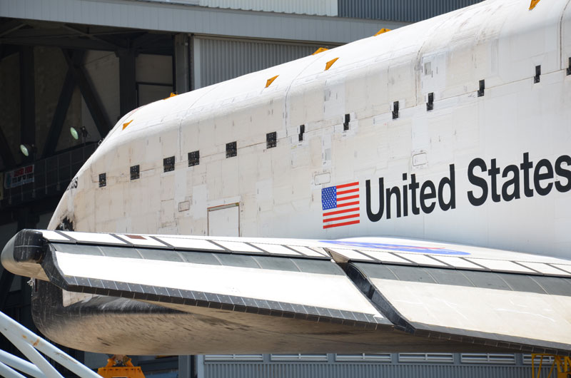 Atlantis departs hangar for final space shuttle flight