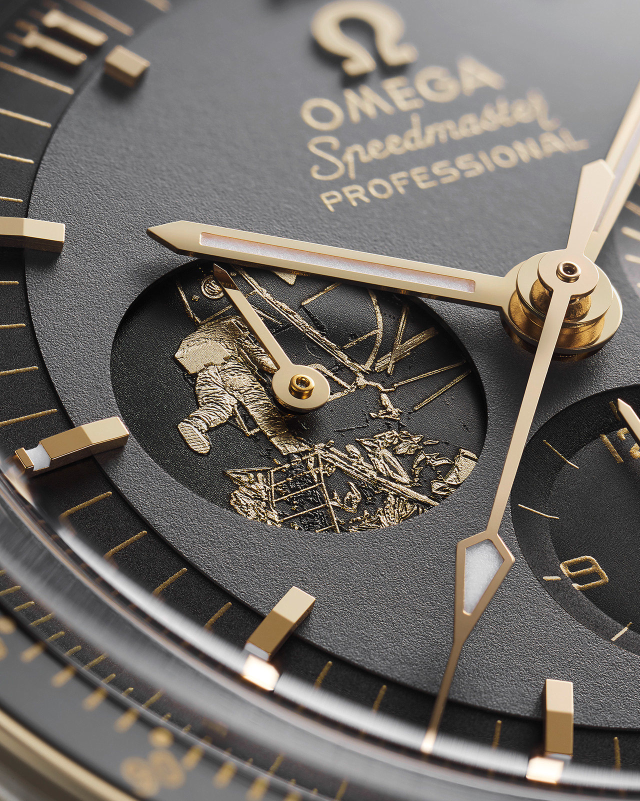 omega moon landing watch