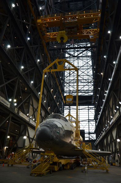 Atlantis lifted for last space shuttle flight