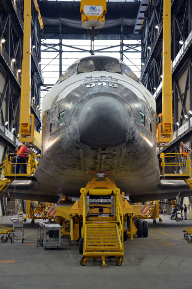 Atlantis lifted for last space shuttle flight