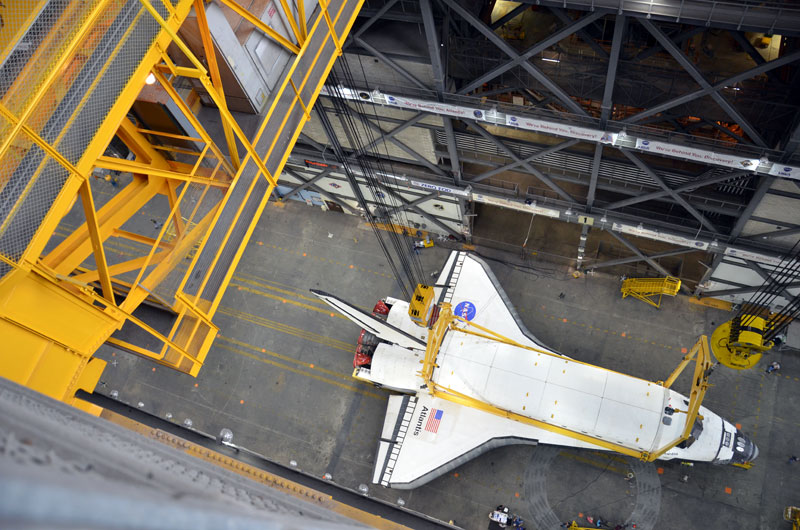 Atlantis lifted for last space shuttle flight