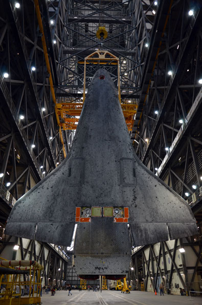 Atlantis lifted for last space shuttle flight