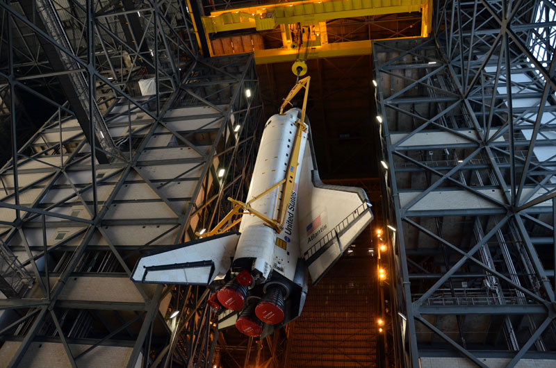 Atlantis lifted for last space shuttle flight