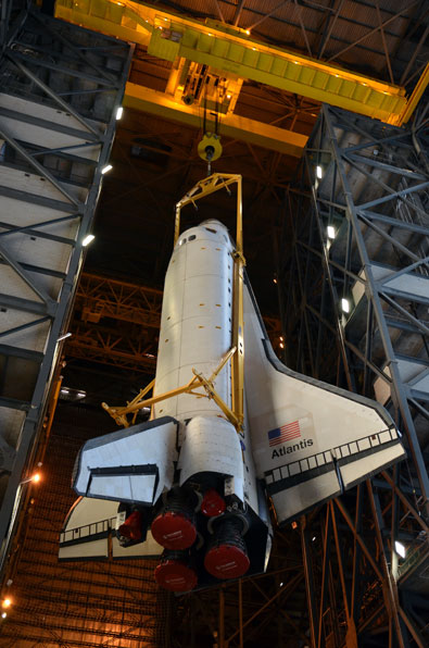 Atlantis lifted for last space shuttle flight