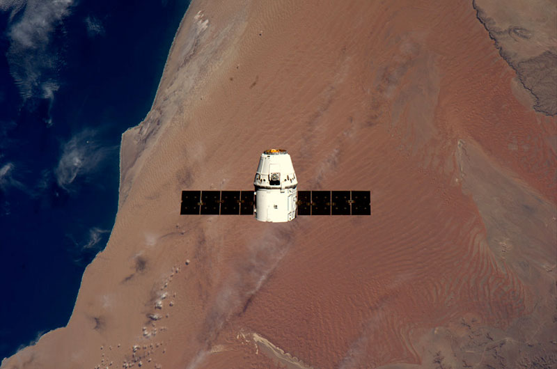 Enter the Dragon: First private spacecraft at space station