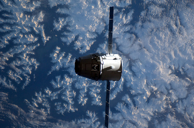 Enter the Dragon: First private spacecraft at space station