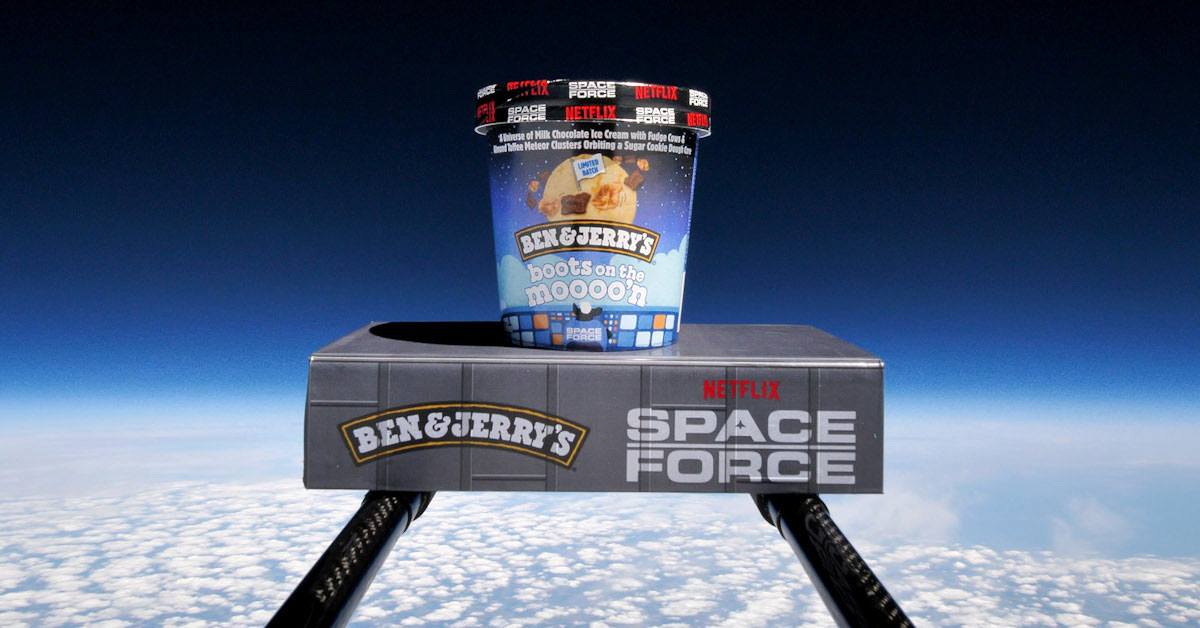 Ben & Jerry's launches new limited flavor Boots on the Moooo'n