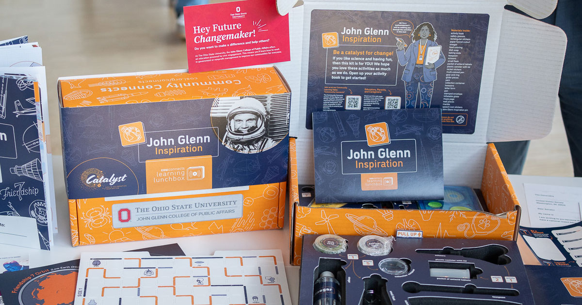 Astronaut John Glenn's legacy of service inspires science and civic engagement kit