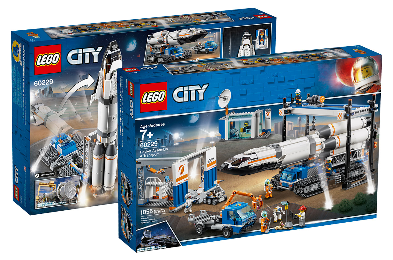LEGO City Rocket Assembly & Transport 1055 Pcs 60229-Brand New *Fast Shipping* 
