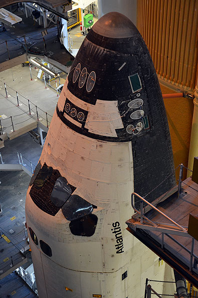 Final shuttle rolls out to launch pad as next-to-last lands