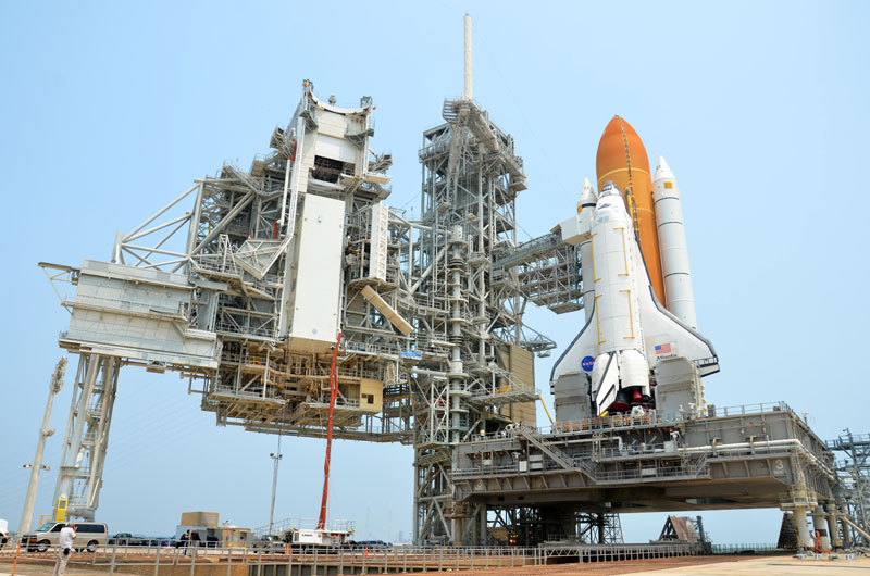 Photo Gallery: On the pad with NASA's last space shuttle to launch |  collectSPACE