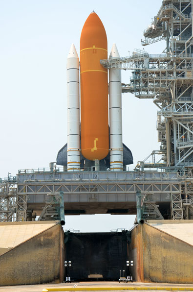 On the pad with NASA's last space shuttle to launch