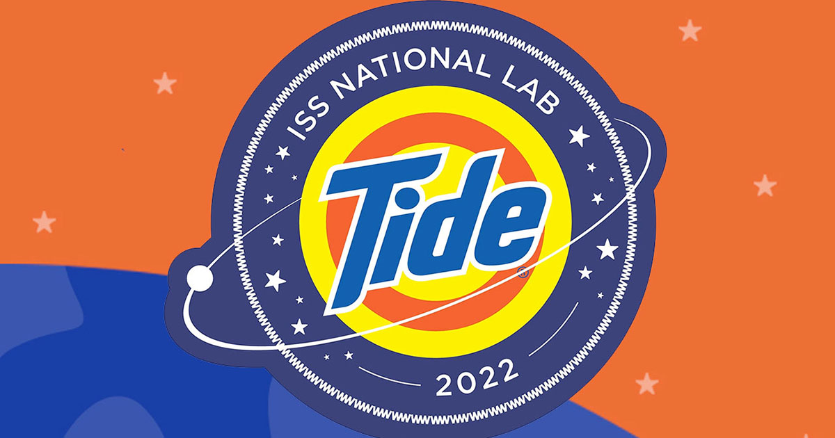  — Future astronauts may not need to worry about moon dust and Mars soil stains thanks to an effort by Tide to develop a laundry detergent for u
