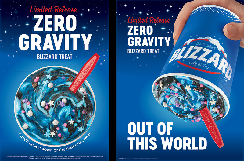 Dairy Queen whips up 'Zero Gravity' Blizzard for moon landing 50th