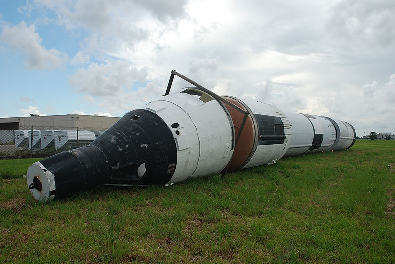 Rare rocket delivery: Gemini-Titan arrives in Houston (photos