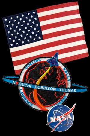Discovery's on-board souvenir stash (STS-114 Official Flight Kit)