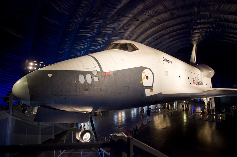First look: Space shuttle Enterprise exhibit opening in New York City