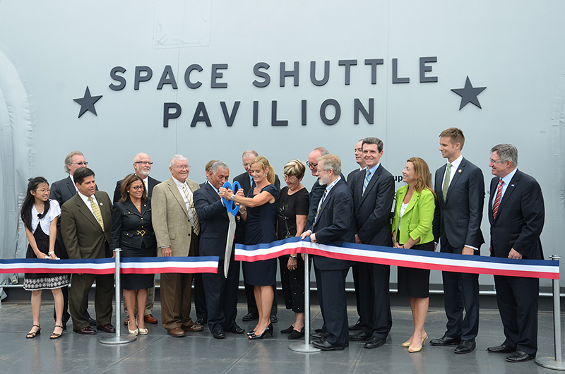 Space shuttle Enterprise opens to public at NYC museum