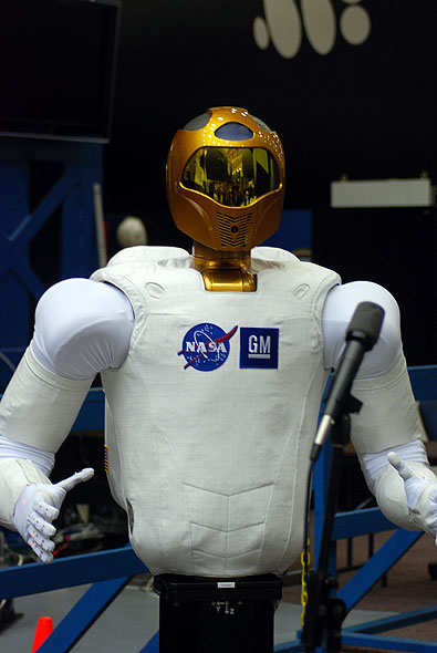 Robonaut readied to launch to the space station