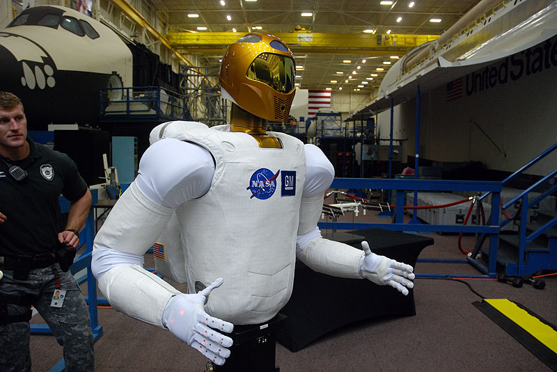 Robonaut readied to launch to the space station