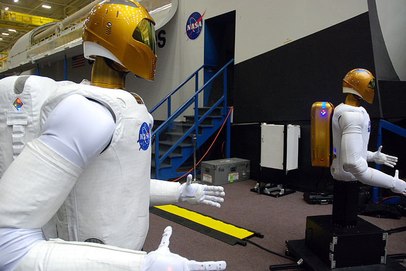 Robonaut readied to launch to the space station