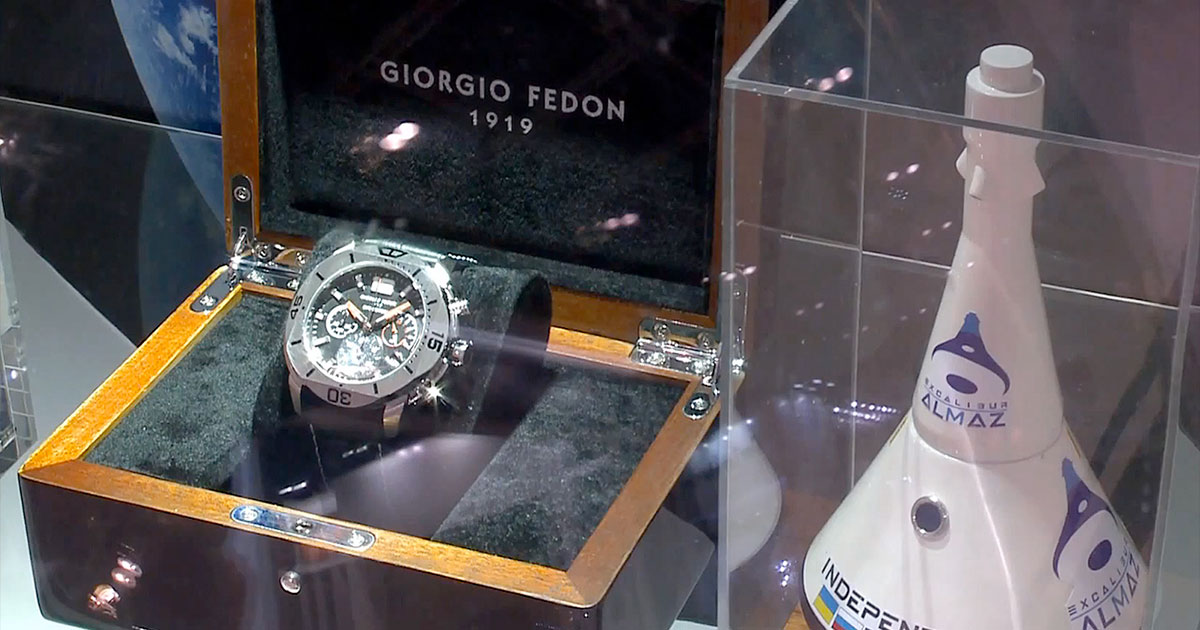 Astronaut helps launch watches designed for private space explorers ...